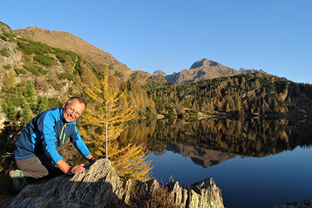 GIRO DEI CINQUE LAGHI sul sent. CAI 250 al RIF. GEMELLI da Carona il 26 ottobre 2017 - FOTOGALLERY